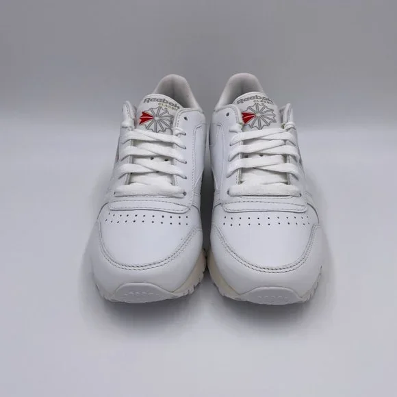 Reebok Classic Leather White Womens Shoes - Picture 3 of 8